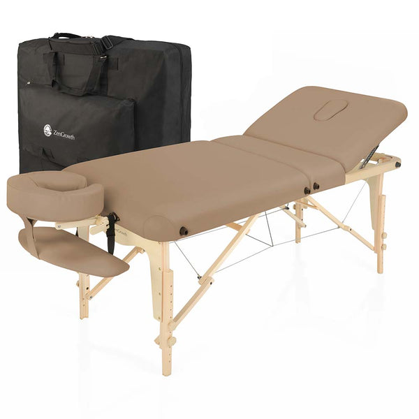 ZENGROWTH Table de massage pliante Nimman Moka