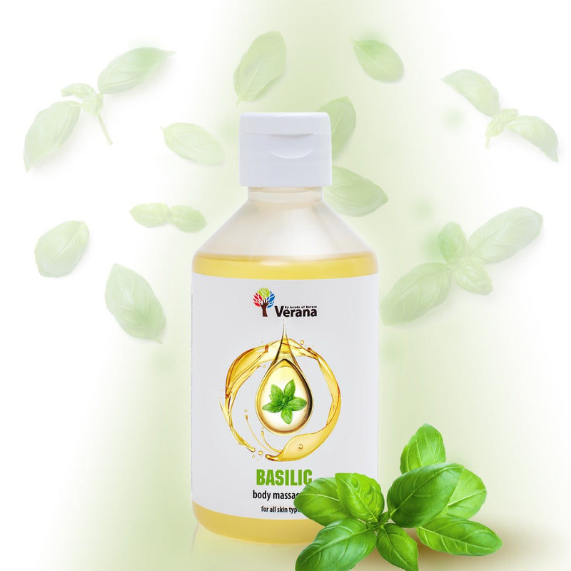 Verana huile de massage Basilic 250ML