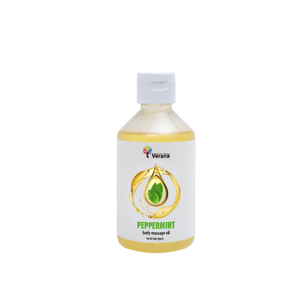 Verana huile de massage  à la menthe poivrée 250ML