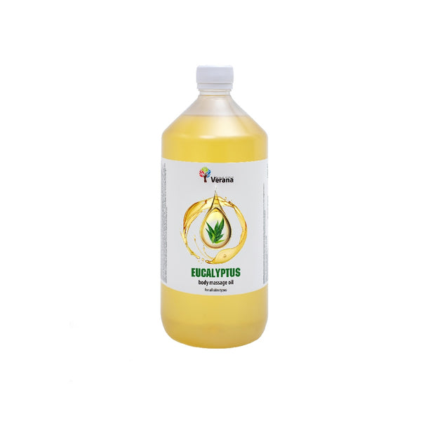 Verana Huile de massage à l'eucalyptus 1L