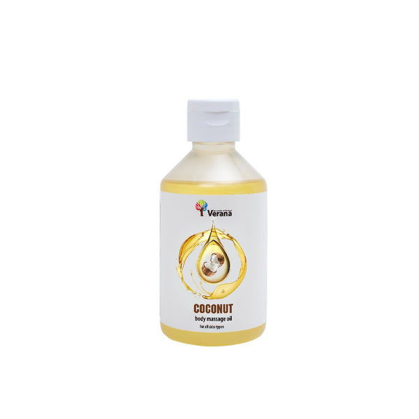 Verana Huile de massage à la noix de coco 250ML