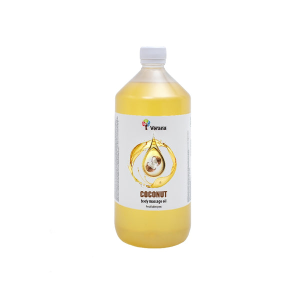 Verana Huile de massage à la noix de coco 1L