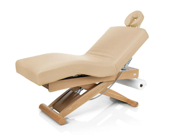 ZenGrowth Table de massage électrique Palermo Deluxe Beige 78cm